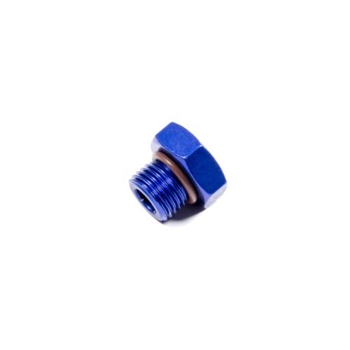 481416 Fragola -16 ORB (1 5/16-12) Blue Aluminum Port Plug
