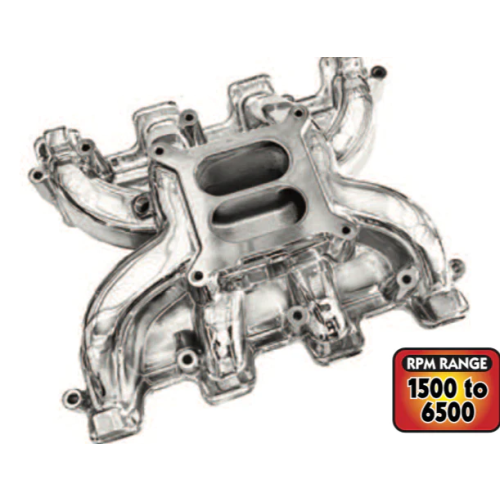 52056 Crosswind Intake Manifold for LS1/LS2/LS6 GM V8 Polished Finish