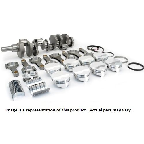 Scat 1-46254 SB Ford 393 Competition Rotating Assembly  - 10.6:1 SRP Flat top Pistons   