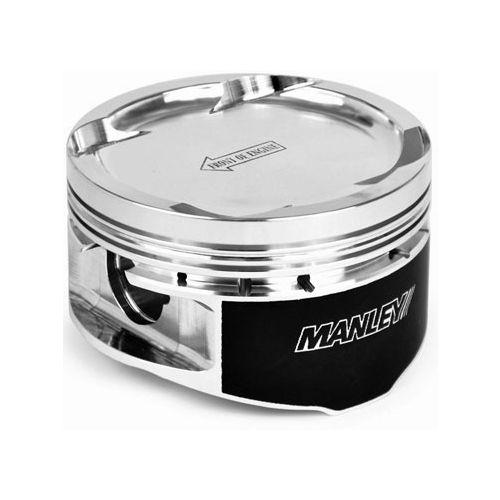 Manley Platinum Extreme Duty Forged Dish Pistons 86.5mm Bore 618215CE-4 Mitsubishi