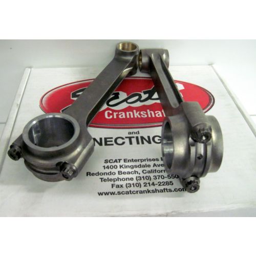 2-T6875-1500 Scat Ford Model A Connecting Rods