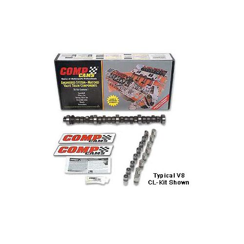 Comp Cams CL11-412-8 Computer Controlled Retro-Fit Hydraulic Roller Camshaft and Lifter Kit