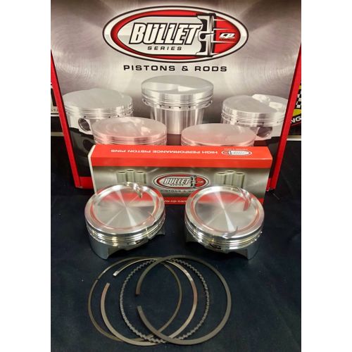 BLS1140-005 CP Bullet Chevy LS Forged Pistons -15°/L92- 4.005 Bore, 9.0:1