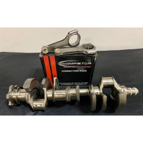Compstar Comet SB Chevy 3.335 Stroke Crank and H Beam Connecting Rods