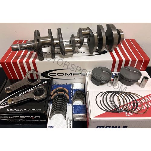 Callies Compstar SBF 331 Stroker Kit Balanced with Mahle 10.0:1 Pistons For Twisted Wedge Head