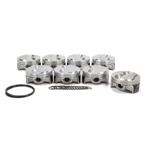 K395X135 Wiseco Forged 11.1:1 Flat Top Pistons 4.135 Bore - GM LS 