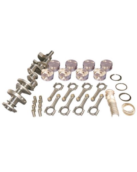 13056 Eagle SB Chevy 383 Stroker Rotating Assembly 10.5 Mahle Flat Top Pistons