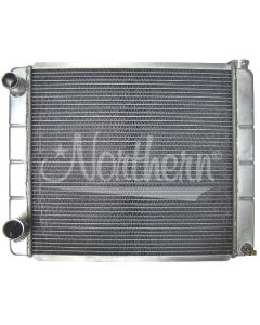 209627 Northern FORD/MOPAR RACE PRO ALUMINUM RADIATOR 31" x 19" DOUBLE PASS LEFT CONNECTIONS
