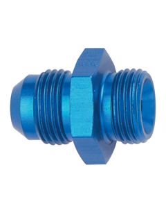 460618 Fragola -6AN x 18 - 1.5mm Male, Straight Metric Adapter - Blue