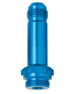 491976 FRAGOLA -8AN X 7/8-20, MALE, 3" LONG CARBURETOR FUEL INLET ADAPTER