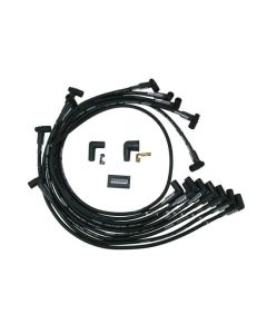 Moroso 73723 Ultra 40 Series 8 Cyl. SB Chevy Custom Fit Wire Sets Black