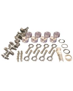 Eagle 13202 SB Chevy 350 Street Strip Rotating Assembly 9.6 Keith Black Flat Top Pistons