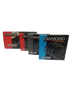 09854185 Diamond Pro Select Piston Rings 4.185 Bore 1.0 1.0 2.0mm