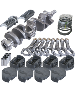 Eagle 16003 SB Ford 347 Street Strip Rotating Assembly, -6.2cc Mahle Flat Top Pistons