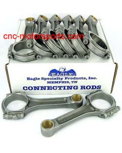 SIR5700BB2000 Eagle SIR I Beam Connecting Rods SB Chevy 350 5.700 Length Bushed Pin *ARP2000