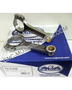 FSI6000B2000  Eagle I Beam Connecting Rods - Small Block Chevy 350 - 6.000 Length - ARP2000