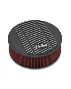 Holley 14" Round Finned Air Cleaner, 120-157