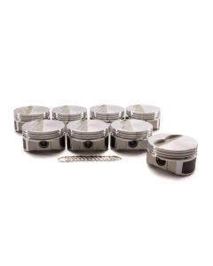PTS504AS Wiseco Flat Top Pistons 10.3:1, 4.000 Bore - Chevy 350 23 Degree SB