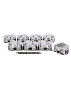 K0034BS Wiseco  "Lil Quick 16" 23 Degree Hollow Dome Pistons 13.3:1, 4.125 Bore, SB Chevy 415