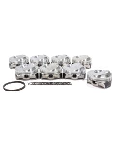 K427B125 Wiseco Open Chamber 24 Degree Nitrous Hollow Dome Pistons 14.0:1, 4.625 Bore, BB Chevy 540